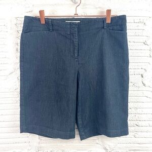 Talbots Chambray Bermuda Shorts Size 10P